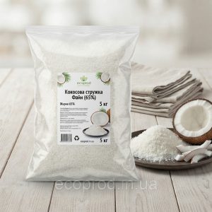 Кокосова стружка Файн (65%) 5 кг.