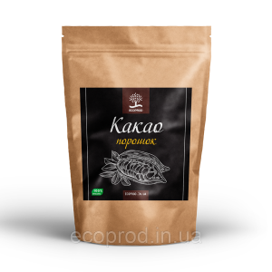 Какао-порошок  натуральний (жирність 10-12%)  500гр