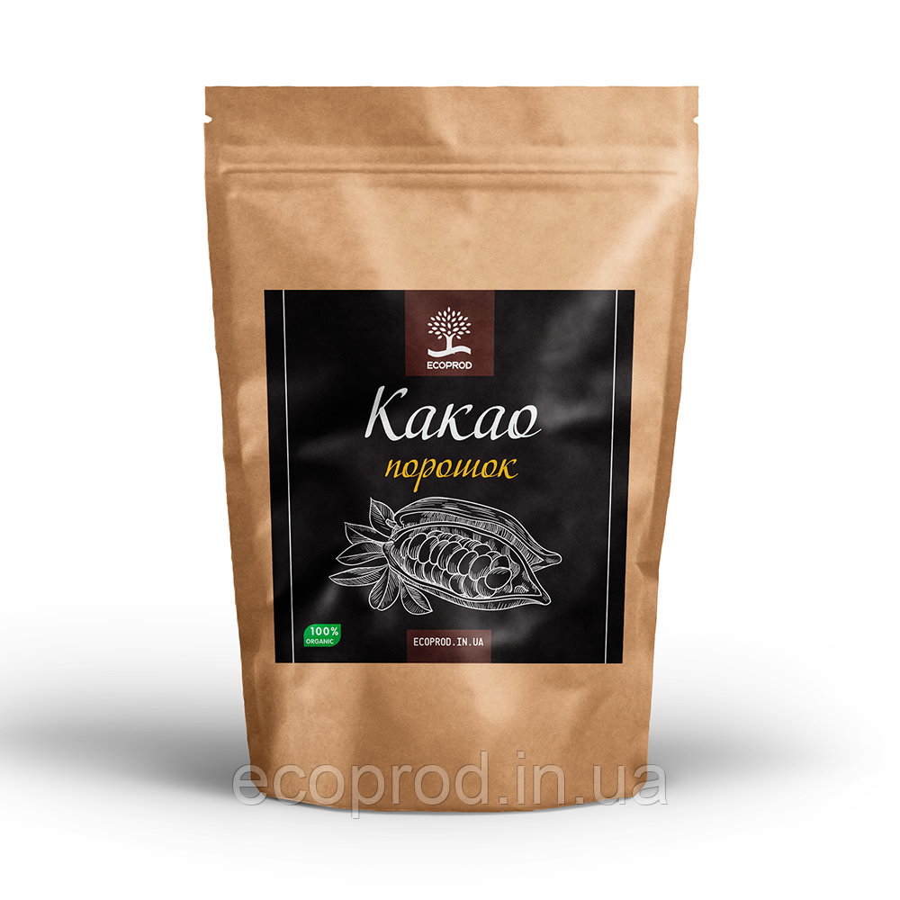 Какао-порошок натуральний (жирність 10-12%) 500гр