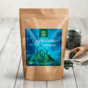 Спіруліна порошок 100 грамів.