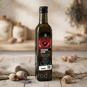 Олія макова 100%  (скло) ECOPROD 250мл