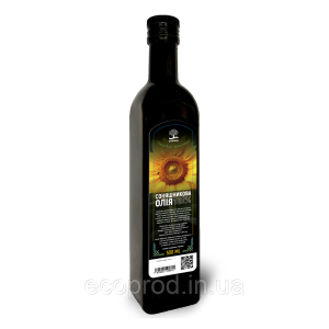 Олія соняшникова 100%  (скло) ECOPROD 500мл