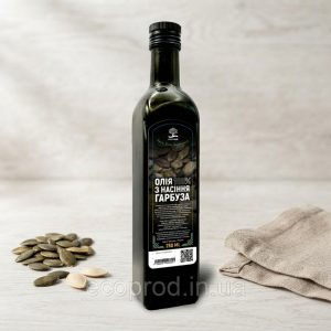 Олія з насіння гарбуза 100% (скло) ECOPROD 250мл