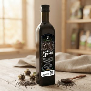 Олія з насіння чіа 100%  (скло) ECOPROD 500мл