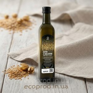 Олія з насіння льону золотистого 100% (скло) ECOPROD  500мл