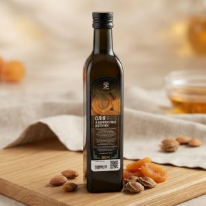 Олія абрикосової кісточки 100% (скло) ECOPROD 500мл