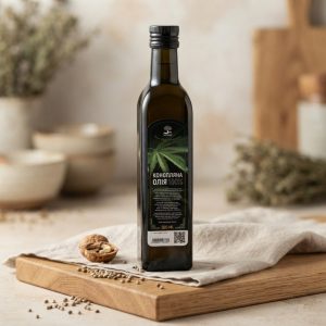 Конопляна олія 100% (скло) ECOPROD  500мл
