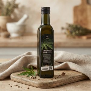 Конопляна олія 100% (скло) ECOPROD 250мл