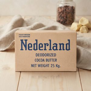 Какао-масло дезодороване Nederland 25кг